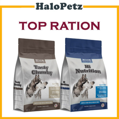 Top Ration Premium Dry Dog Food 2.5kg