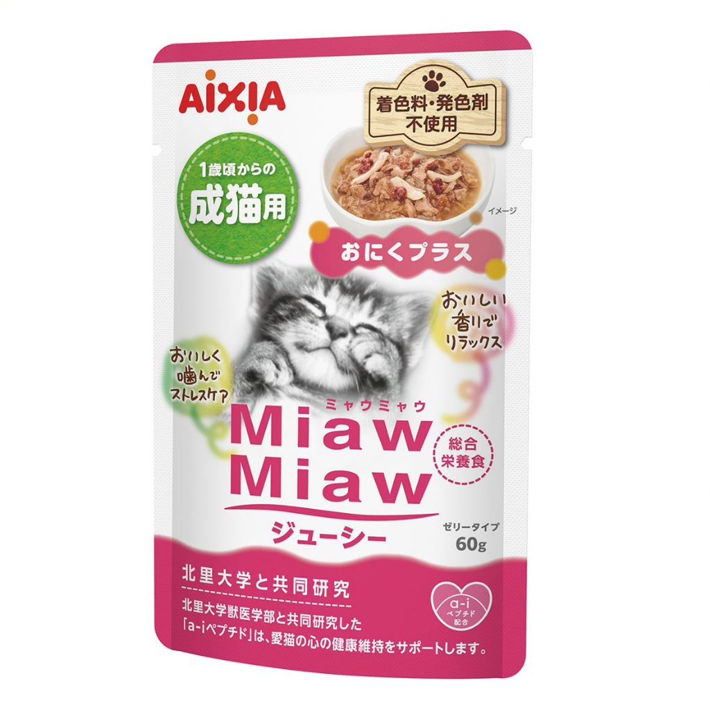 Aixia Miaw Miaw Tuna Pouch Cat Food 60g