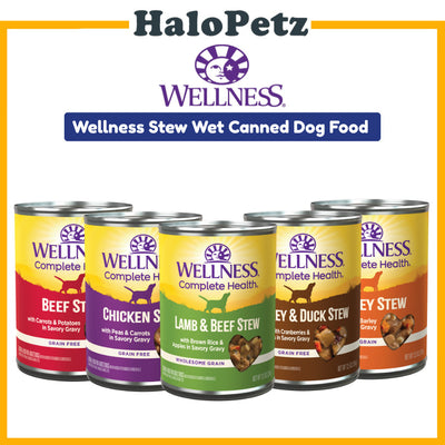 Wellness Stew Wet Canned Dog Food 12.5oz