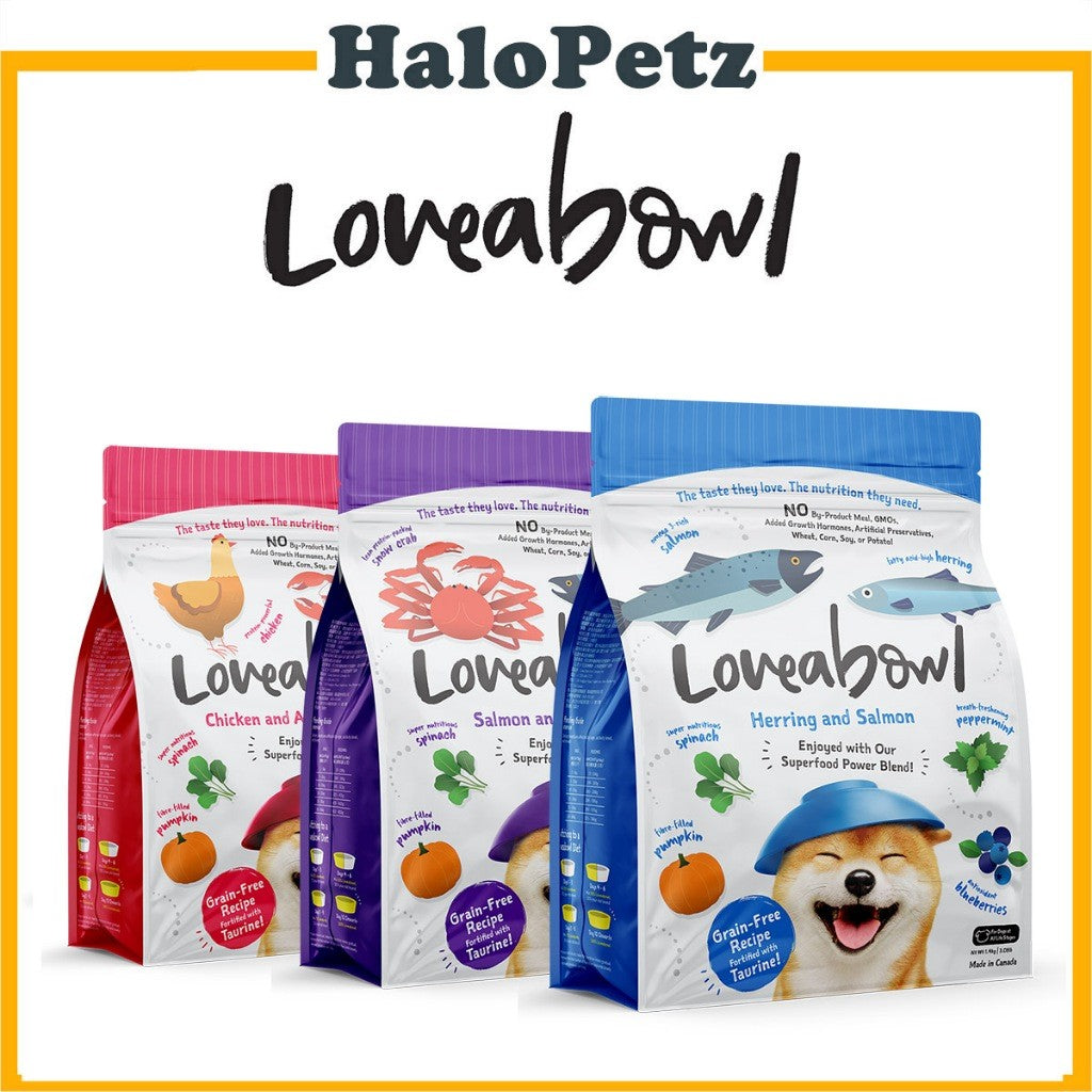Loveabowl Grain Free Dry Dog Food 4.5kg