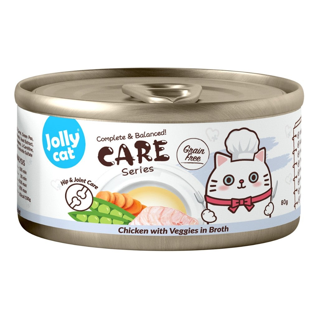 Jolly Cat Broth | Care Can Food - 80g -Complete | Jollycat