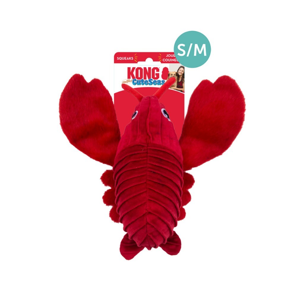 Kong Cuteseas Plush Dog Toy | Octopus | Whale | Shark | Seahorse