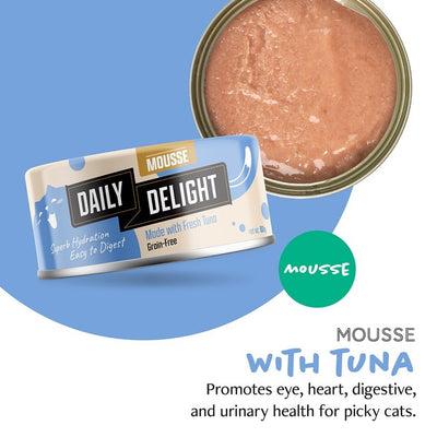 Daily Delight Mousse Wet Cat Food 70g
