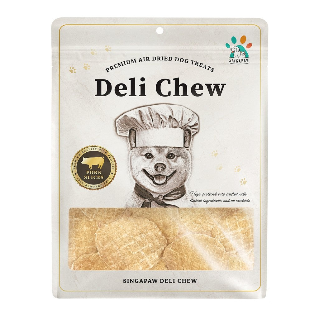 Singapaw Air Dried Jerky | Dog Treats | Pork | Chicken | Duck | Crisp
