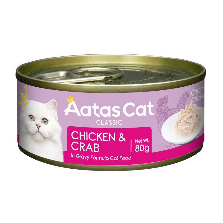 [24 Cans] Aatas Cat Wet Cat Food 80g