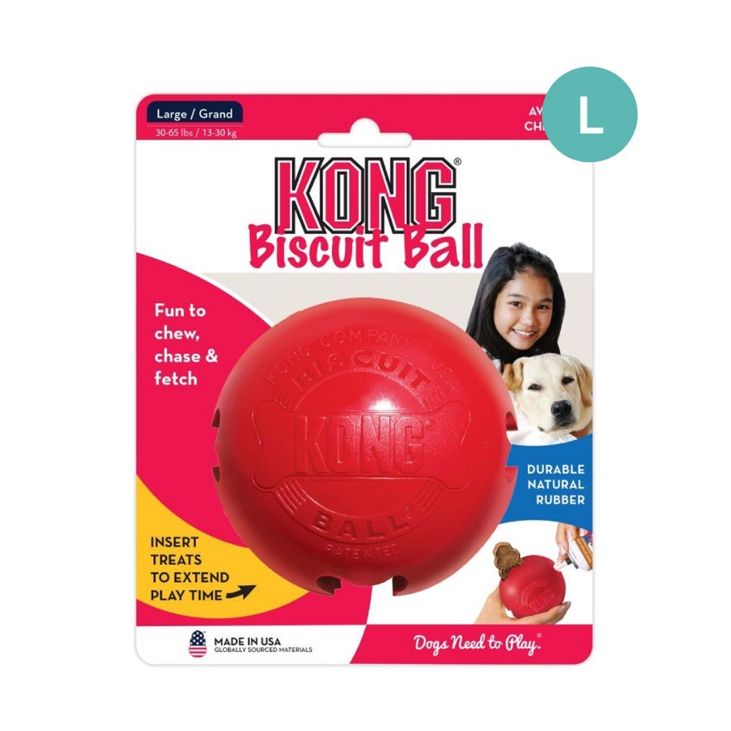 Kong Classic Dog Toys | Biscuit Ball, Ball Rope, Goodie Ribbon, Dental, Flyer, Ring & Senior