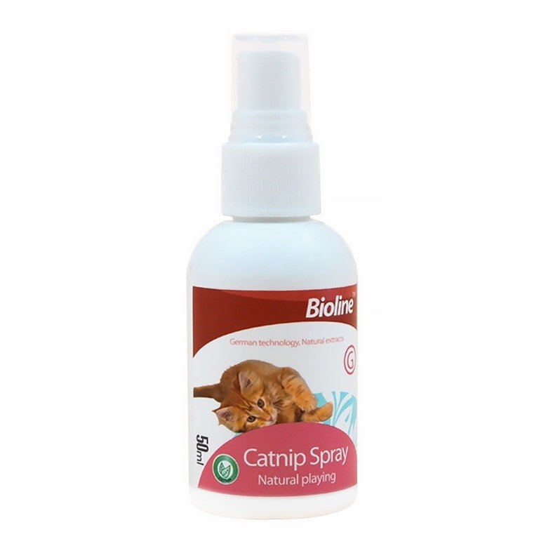 Bioline Keep Off Spray | Repellent | Training Spray | Catnip | Dog Spray | Calming | Chew