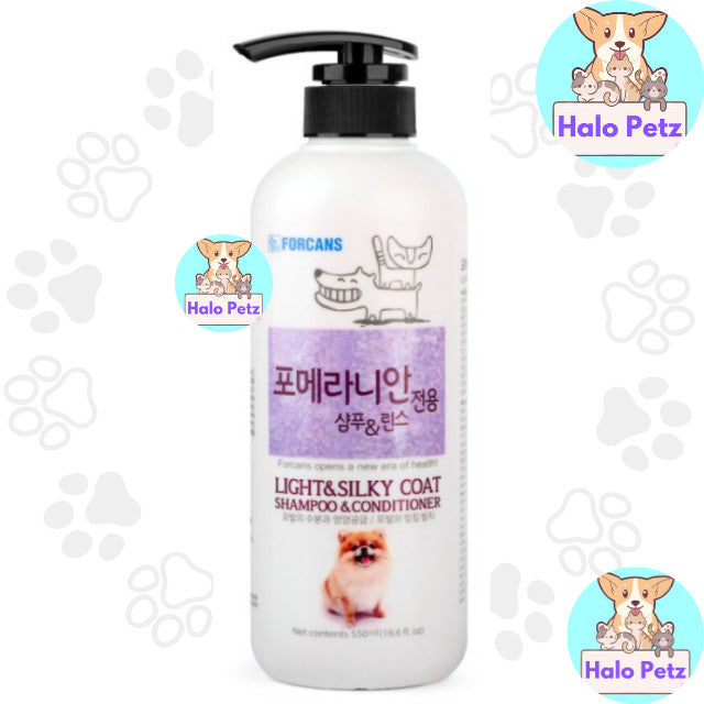 Forcans Dog Shampoo & Conditioner 550mls | Perfume | Spray | Oatmeal