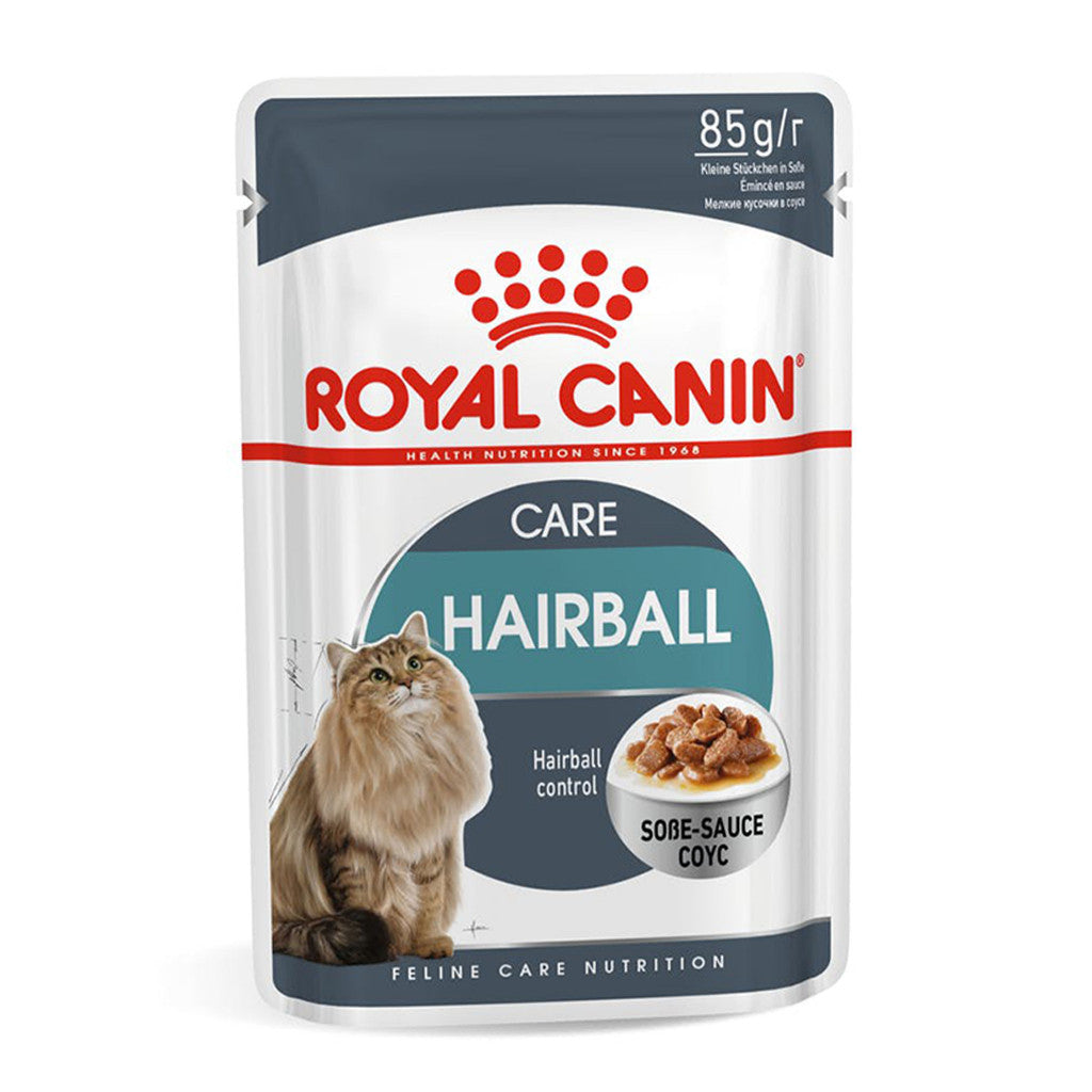 Royal Canin Cat Pouch 85g in Gravy -Sensitive Digestion Hairball, Urinary, Aging +11, Intense Beauty Wet Food
