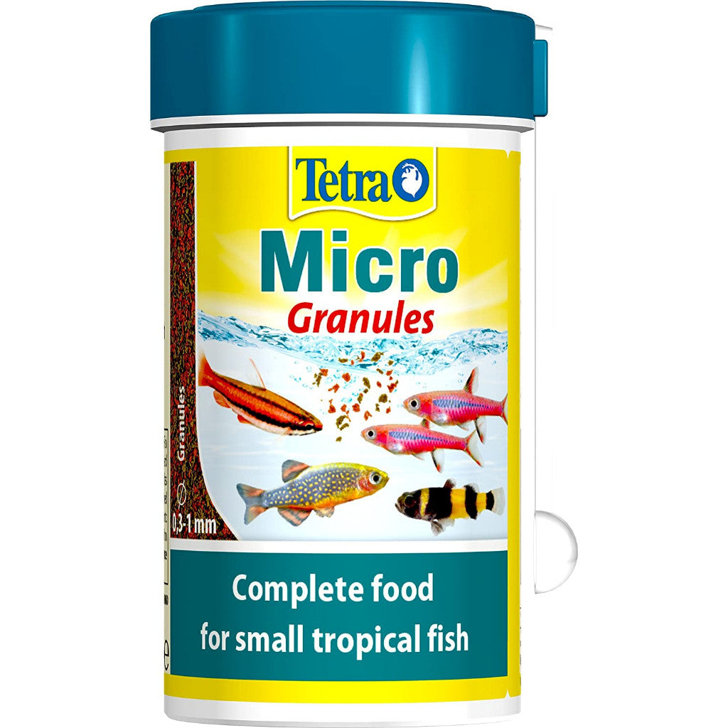 Tetra Micro Pellets Granules Sticks Crisps Complete Food for Small Tropical Fish