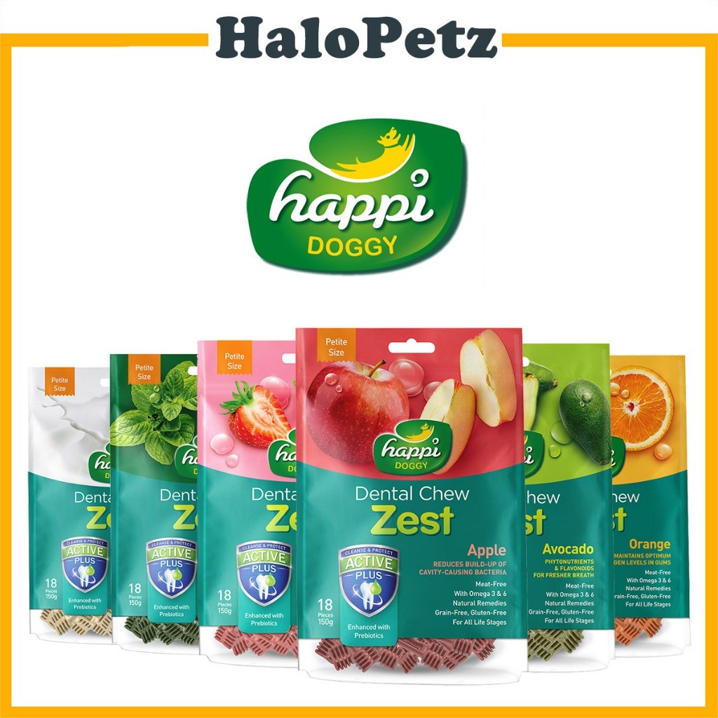 Happi Skippi | Doggy ZEST Dog Dental Chew 150g