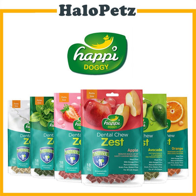 Happi Skippi | Doggy ZEST Dog Dental Chew 150g
