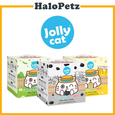 Jollycat Pea Cat Litter 8L | Clumping | Jolly Cat | Original, Charcoal, Popcorn
