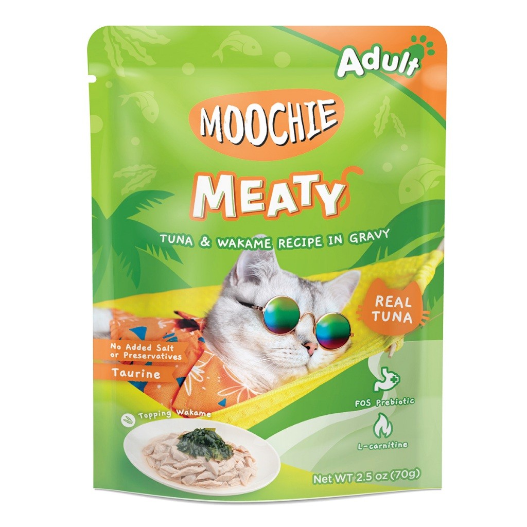 Moochie Meaty Cat Pouch 70g | Kitten, Adult & Senior Wet Cat Food