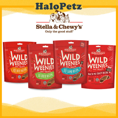 Stella & Chewy's Wild Weenies Freeze-Dried Raw Dog Treats 3.25oz