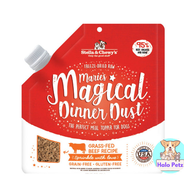Stella & Chewy's Marie's Magical Dinner Dust Dog Food Topper 7oz | Freeze-Dried Raw