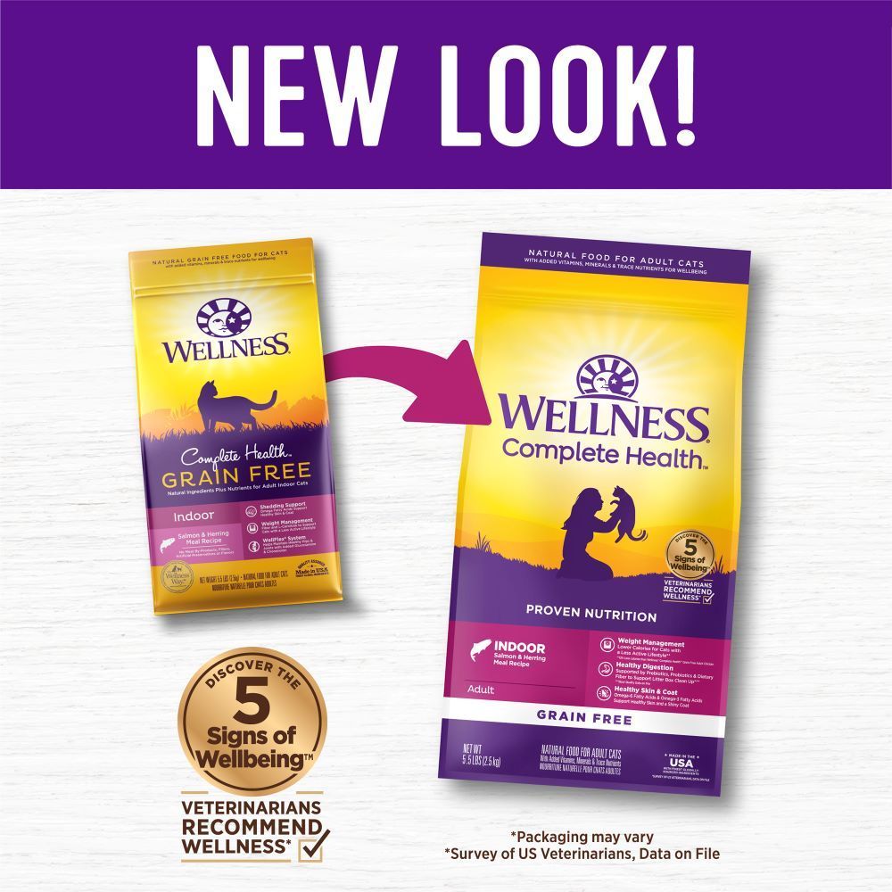 Wellness Complete Health Grain Free Dry Cat Food 5.5lbs