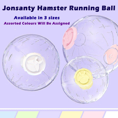Jonsanty Hamster Running Ball Toy (3 Sizes)