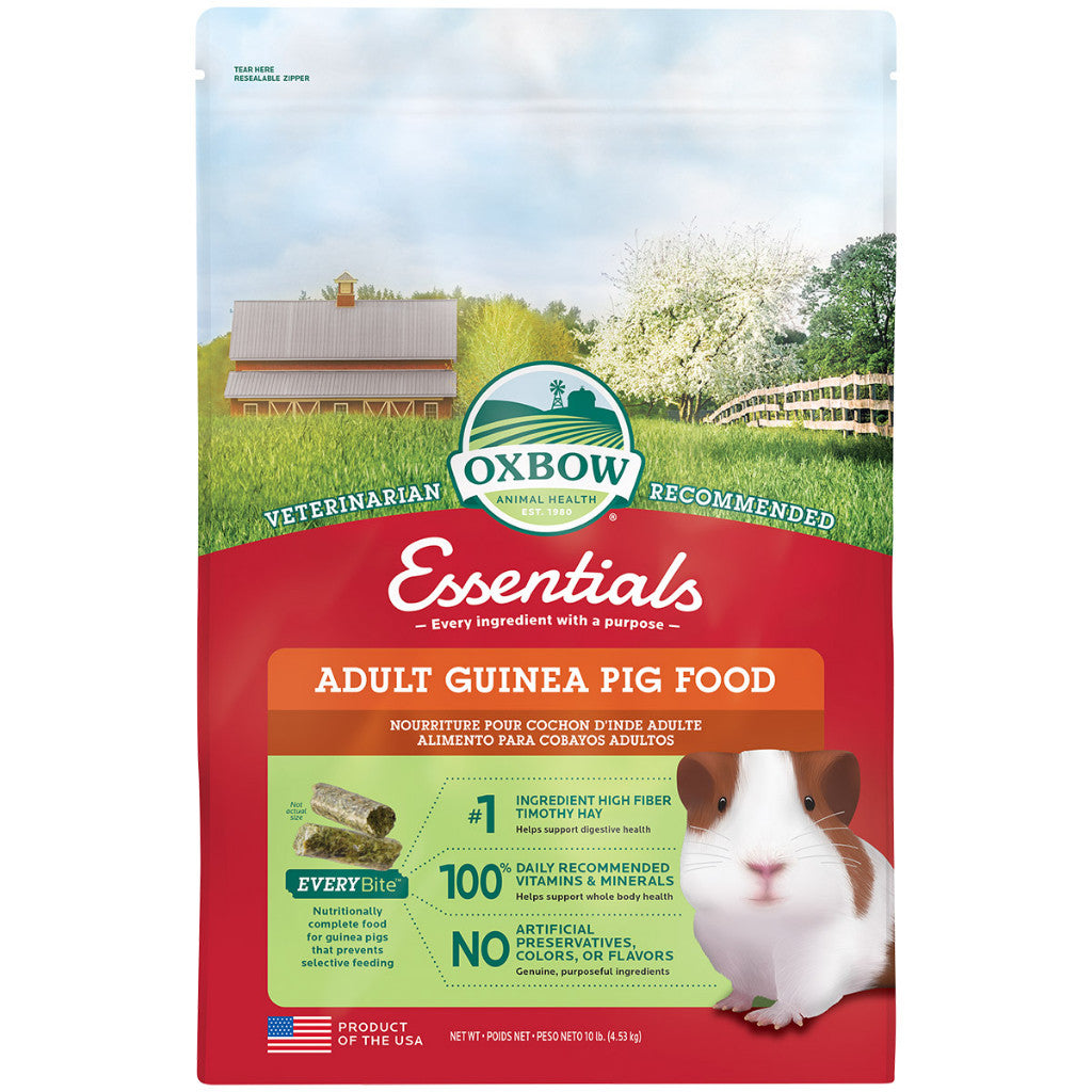 Oxbow Essential Guinea Pig Food -Adult, Young, Senior