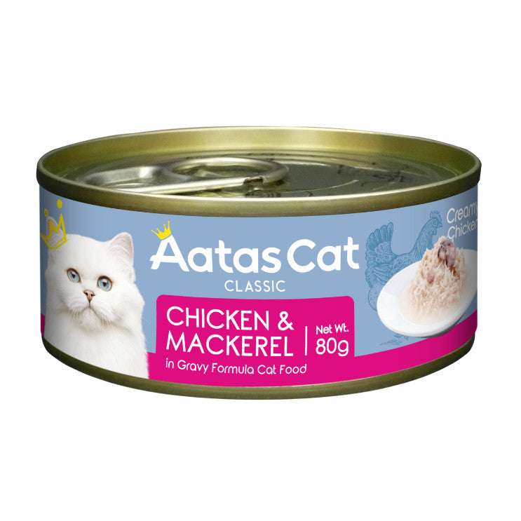 [24 Cans] Aatas Cat Wet Cat Food 80g
