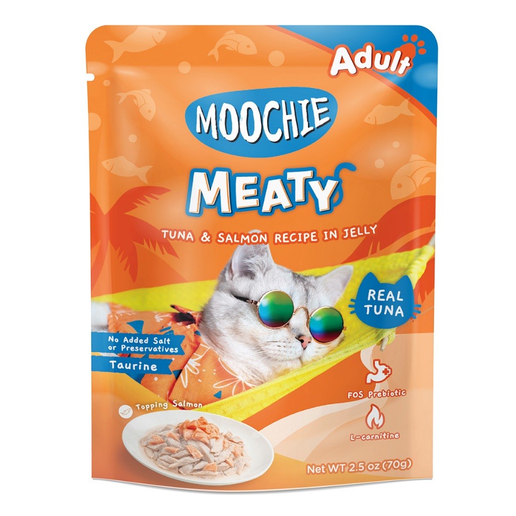 Moochie Meaty Cat Pouch 70g | Kitten, Adult & Senior Wet Cat Food