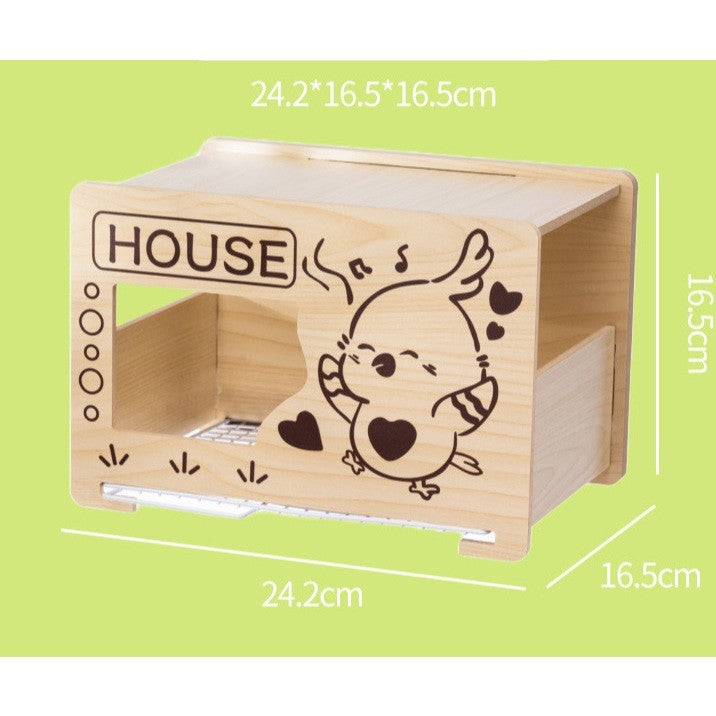 Jonsanty Wooden Bird Breeding Nest Box