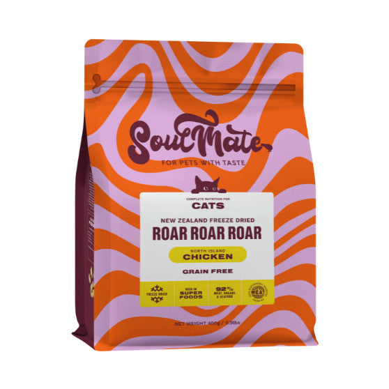 SoulMate Roar Roar Roar Freeze Dried Cat 400g