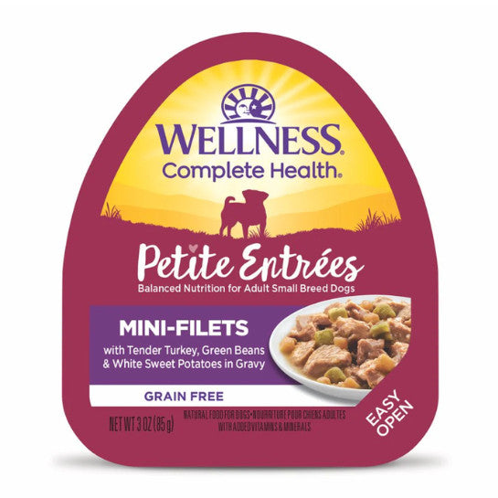Wellness Petite Entrees Wet Dog Food 3oz