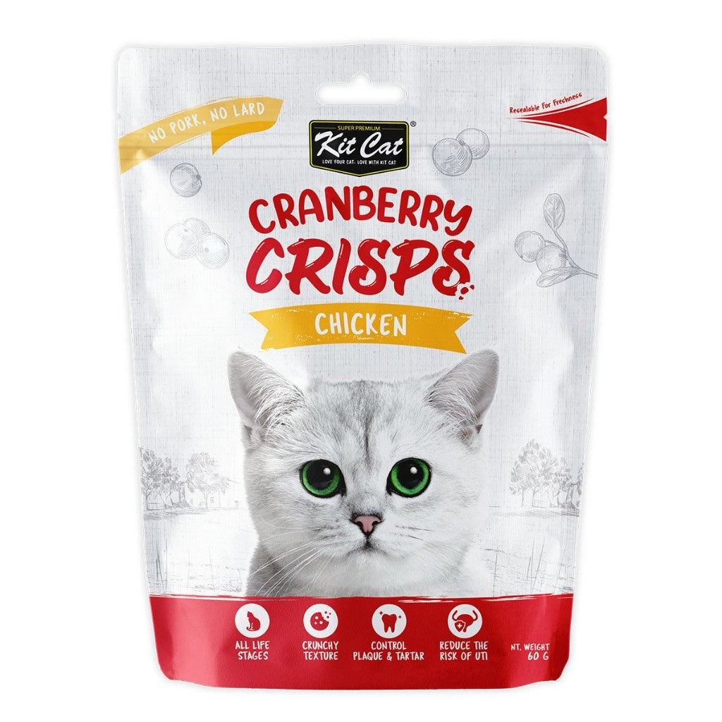 Kit Cat Cranberry Crisps 60g | Cat Treats