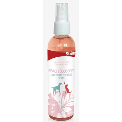 Bioline Peach Blossom Deodorant Spray 118ml Cat & Dog