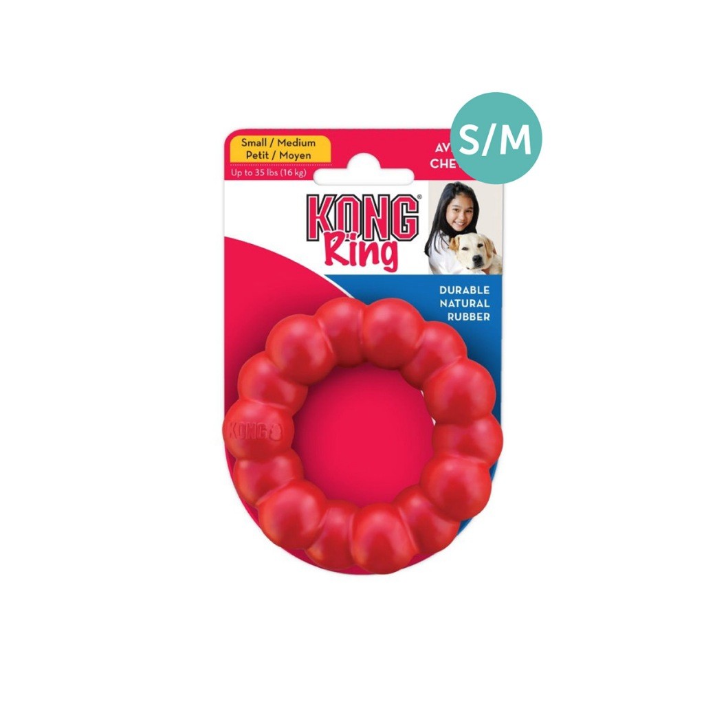 Kong Classic Dog Toys | Biscuit Ball, Ball Rope, Goodie Ribbon, Dental, Flyer, Ring & Senior