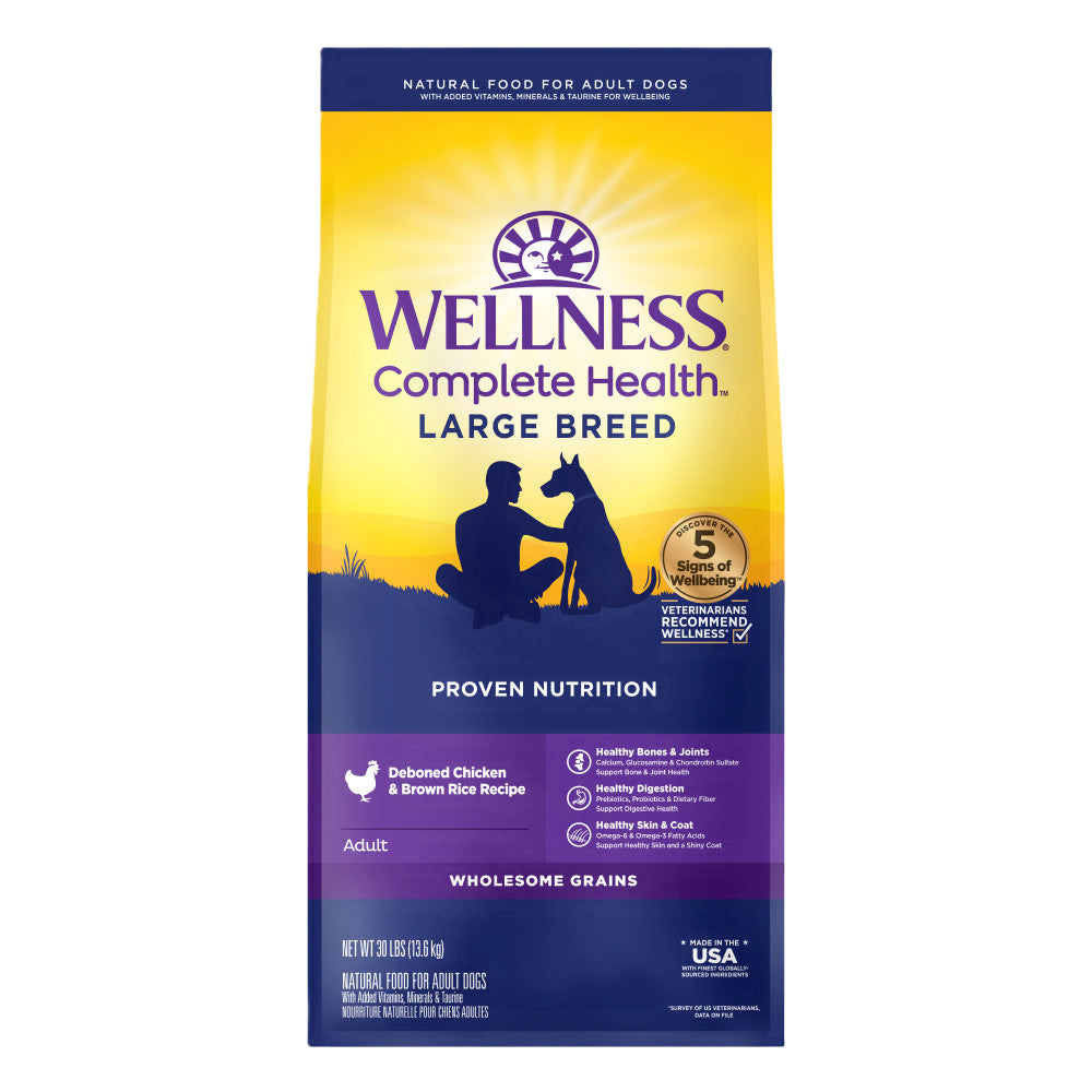 Wellness Complete Health Dry Dog Food 5lbs/30lbs