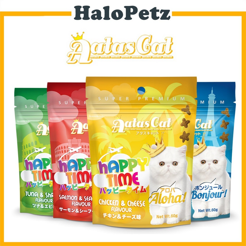 Aatas Cat Happy Time Cat Treats 60g