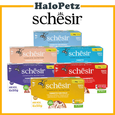 Schesir Cat Canned Food (6x50g) Multipack