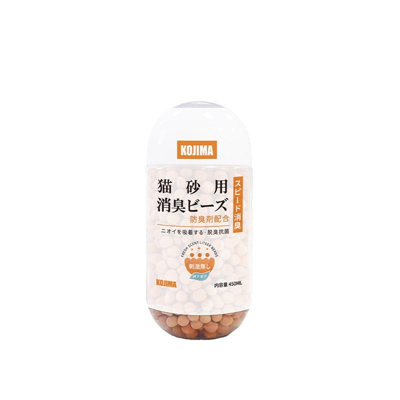 Kojima Fresh Scent Cat Litter Deodorant Tablet Beads 450g