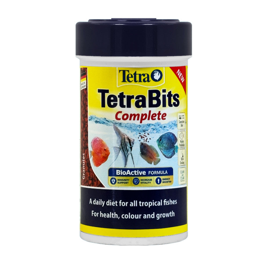 Tetra TetraBits Complete Aquarium Fish Food 100ml/300ml/1L