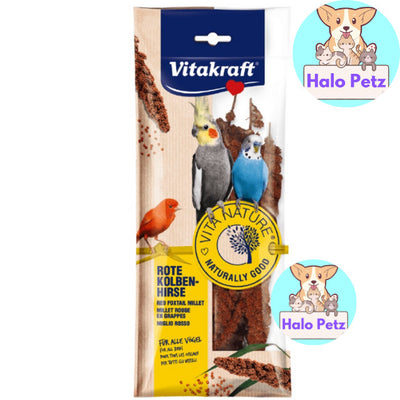 Vitakraft - Vita Nature Red Club Millet 80g | Snack for Birds