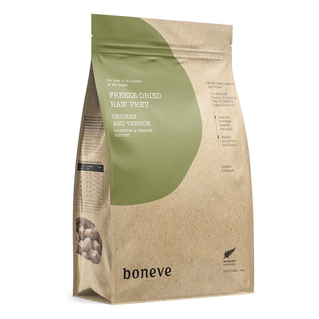 Boneve Freeze-Dried Raw Dog Food | Earthmade | Complete Diet | Topper