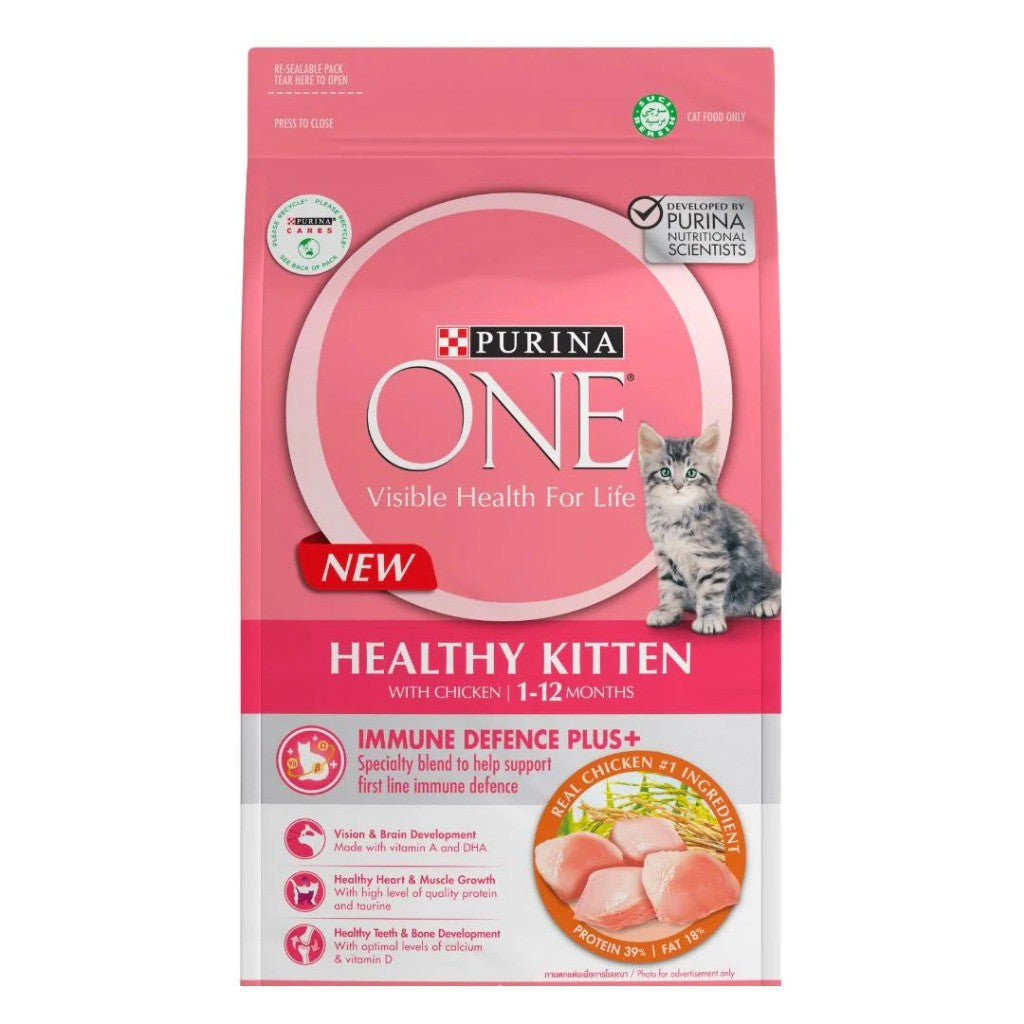 Purina ONE Cat Dry Food Kibbles Biscuit 1.2kg | Balanced Nutrition