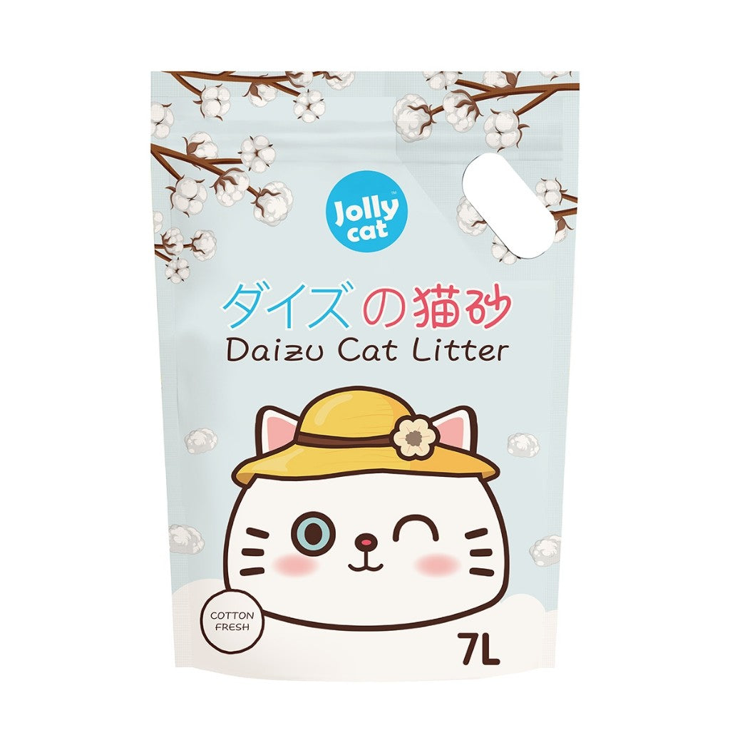 Jollycat Daizu Tofu Cats Litter 7L | Jolly Cat