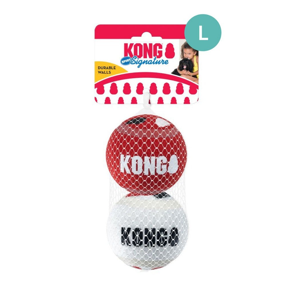 Kong Signature Dog Toy | Crunch Rope | Throw | Sports Ball
