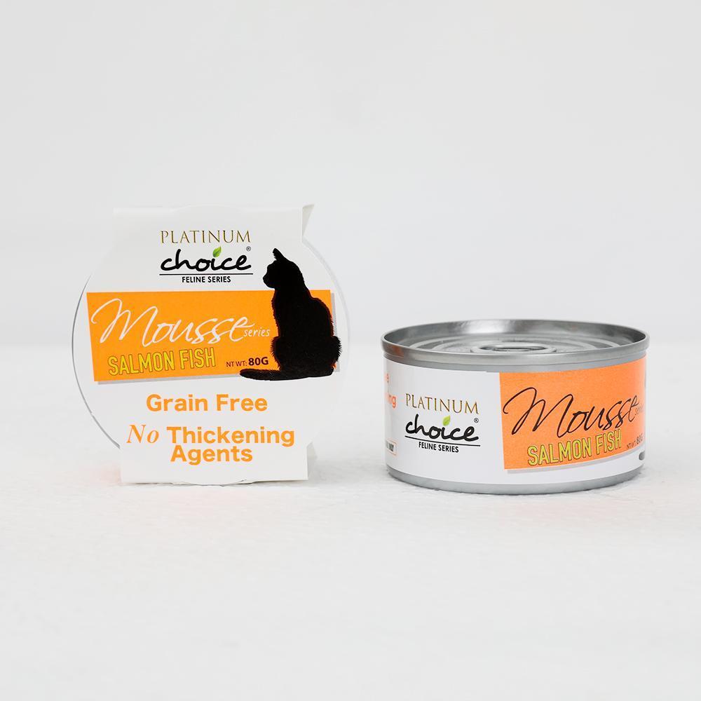 Platinum Choice Mousse Cat Food 80g | Salmon, Tuna, Cod