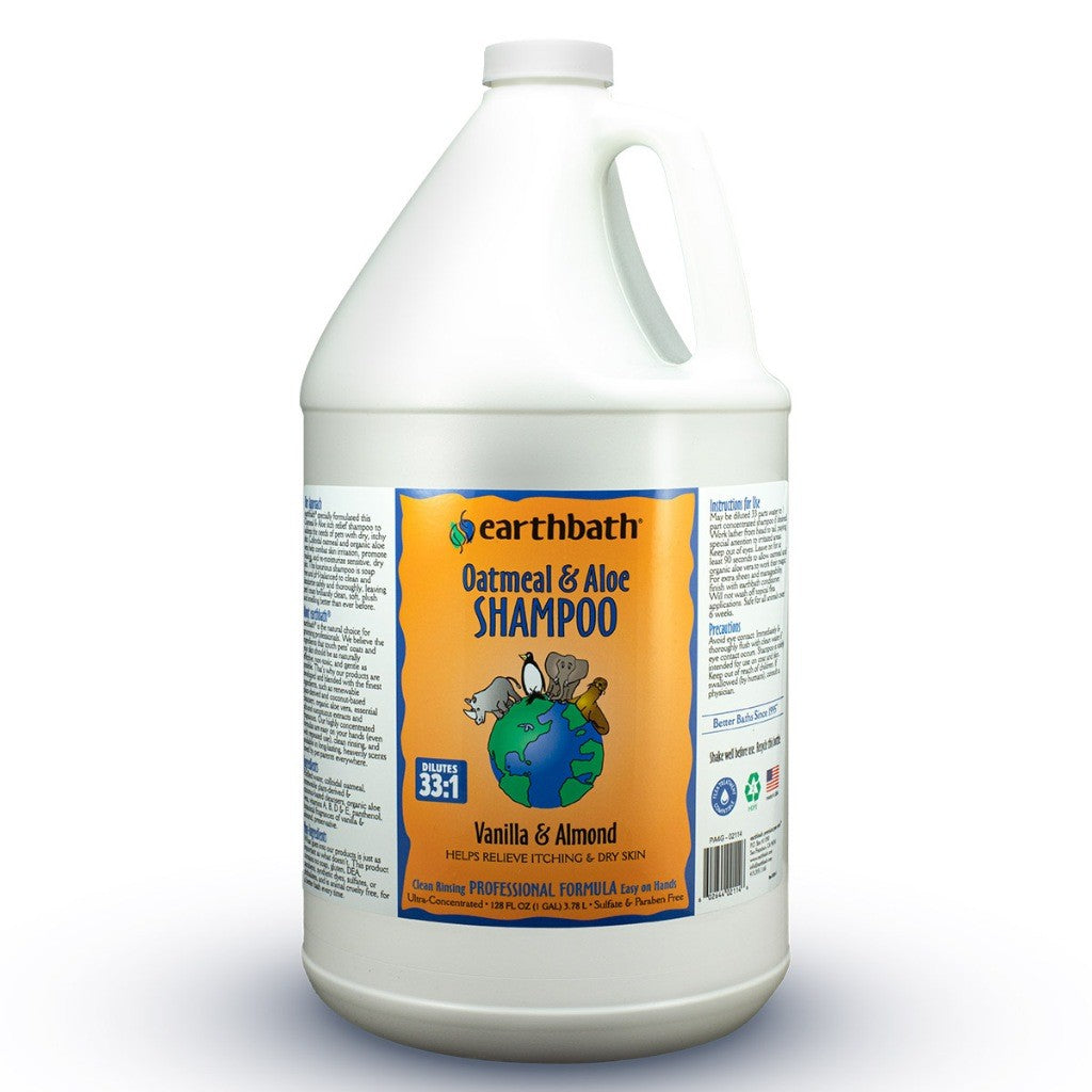 [1 Gallon] Earthbath Shampoo & Conditioner | Hot Spot | Oatmeal | Puppy
