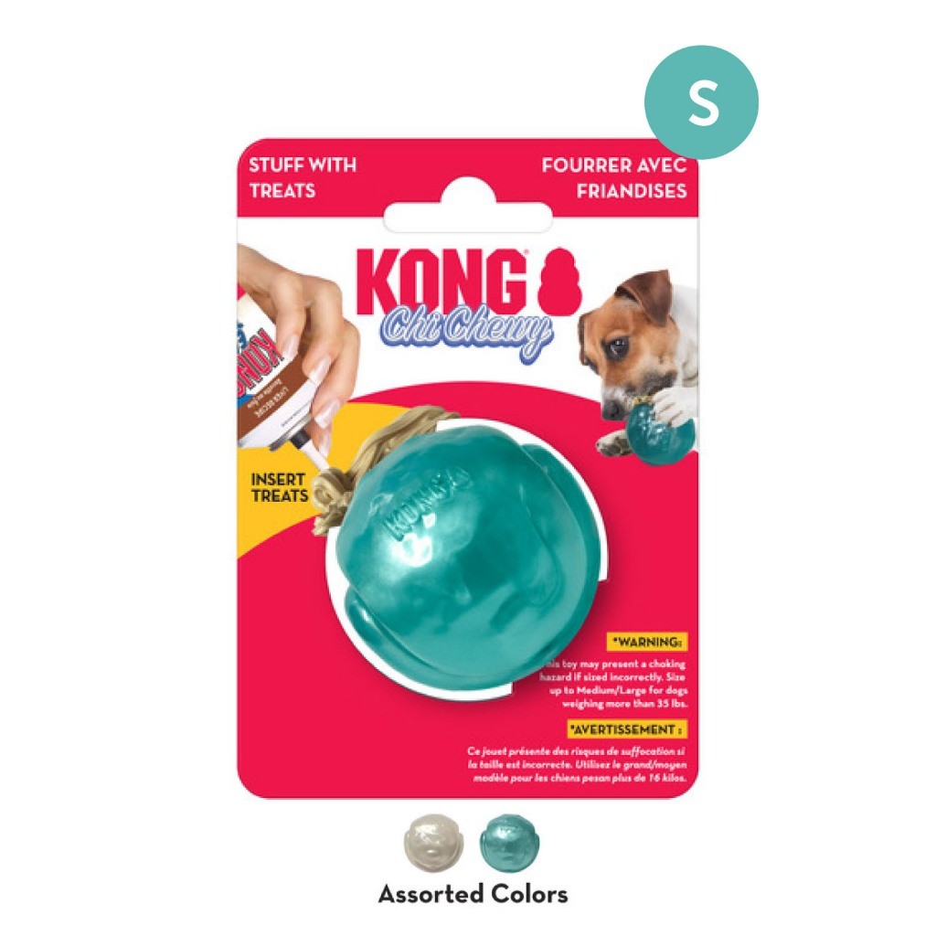 Kong Interactive Treat Dispenser Dog Toy | Rewards | Replay | Gyro | Bamboo | Wobbler | Bone (Random Color)