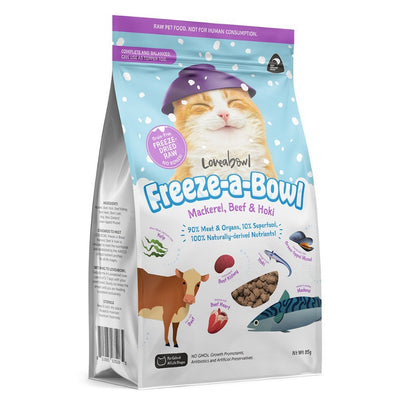Loveabowl Freeze-a-Bowl Freeze Dried Cat Food 85g