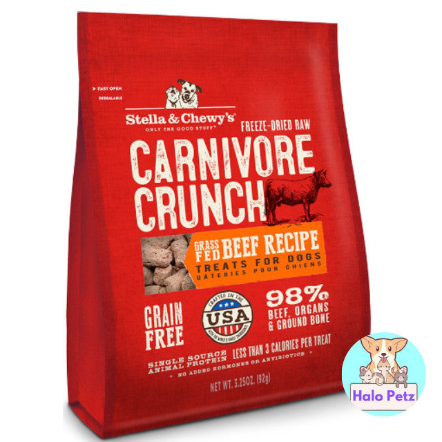 Stella & Chewy's Carnivore Crunch Freeze Dried Raw Dog Treats 3.25oz