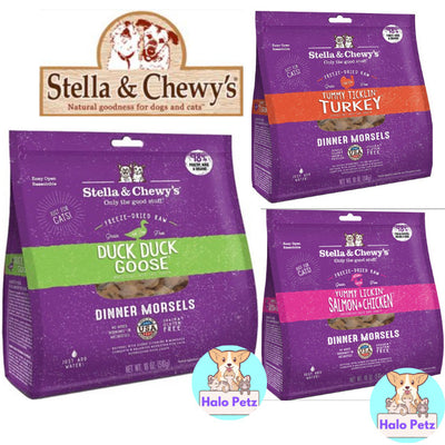 Stella & Chewy's Freeze-Dried Raw Dinner Morsels for Cats 8oz / 18oz | Complete Raw Cat Food