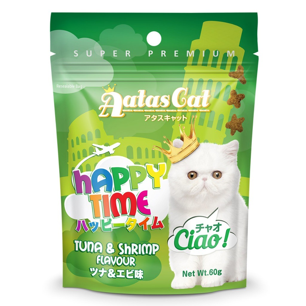 Aatas Cat Happy Time Cat Treats 60g