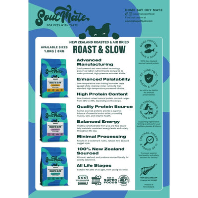 SoulMate Roast & Slow Baked and Air Dried Dog Food