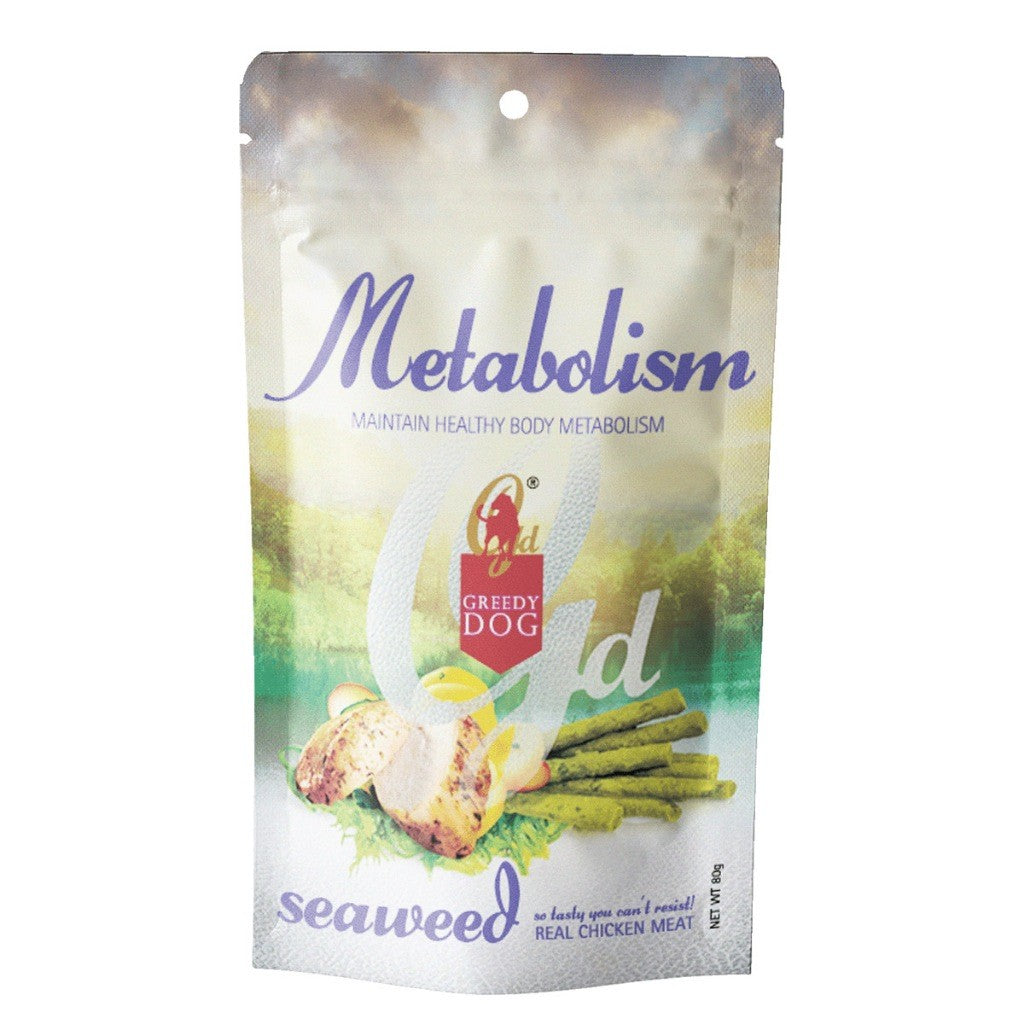 [Mix & Match] Greedy Dog Treats 80g - Metabolism, Skin & Coat, Digestion, Healthy Teeth and Bones